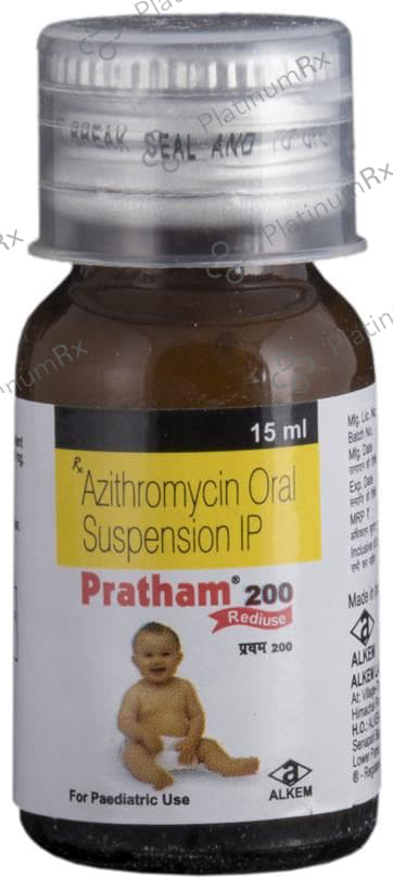 Pratham 200mg Rediuse Oral Suspension 15ml