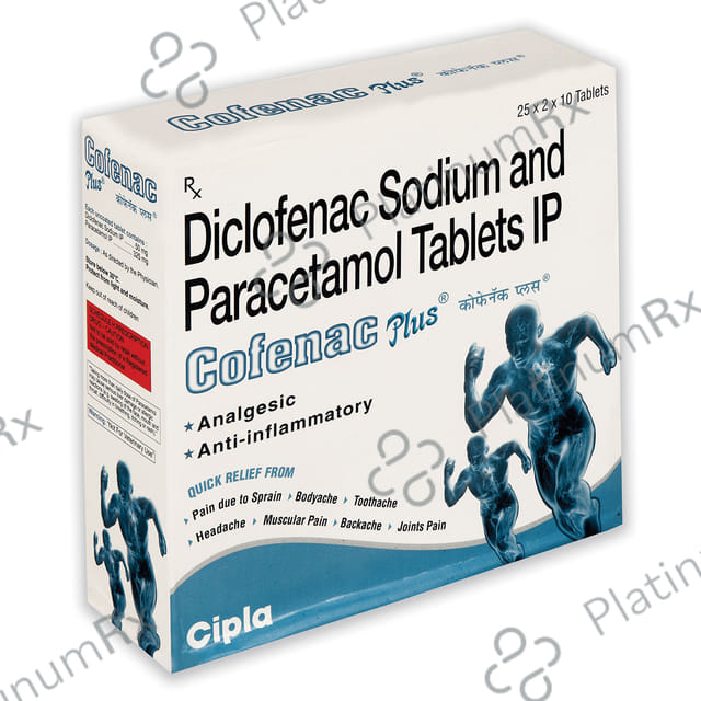 Cofenac Plus 50mg/325mg Tablet