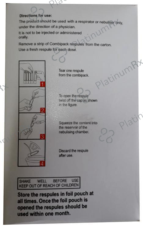 Duoril 1.25/500mcg Respules 5X2.5ml