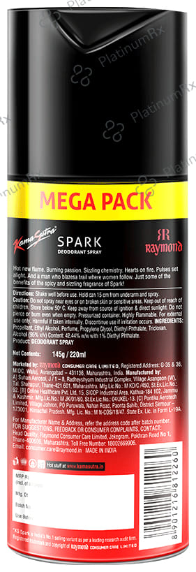 KamaSutra Spark Deodorant Spray