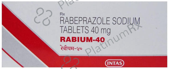 Rabium 40mg Tablet 10s