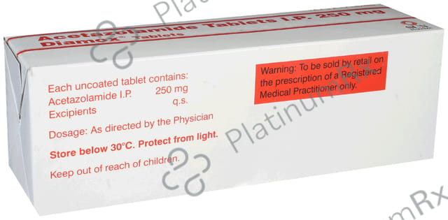 Diamox 250mg Tablet 15s