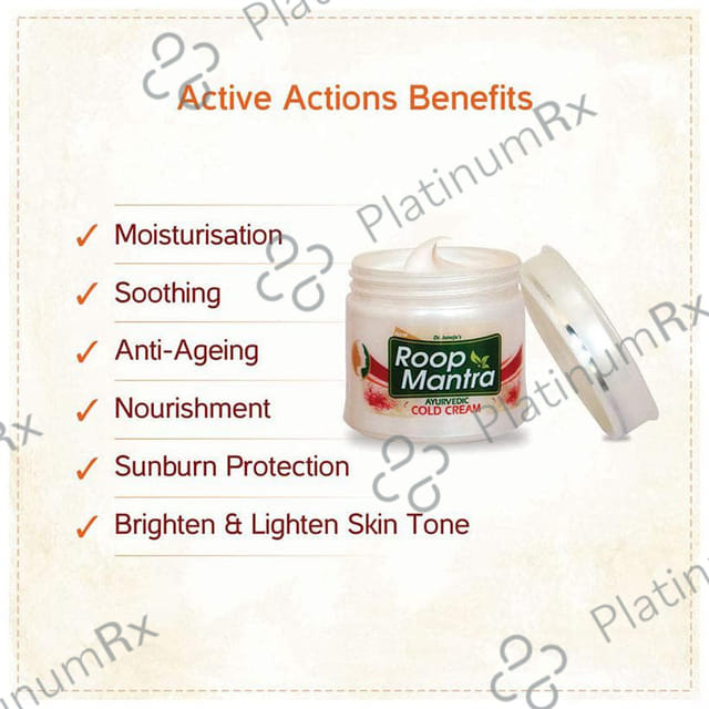 Roop Mantra Ayurvedic Cold Cream 100gm