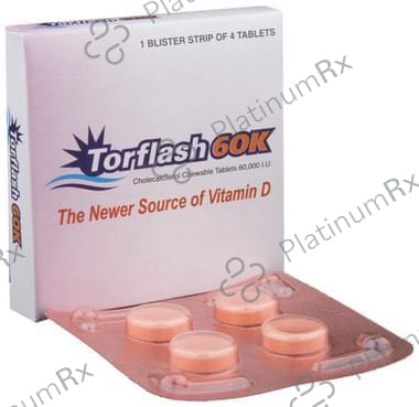 Torflash 60K Chewable Tablet