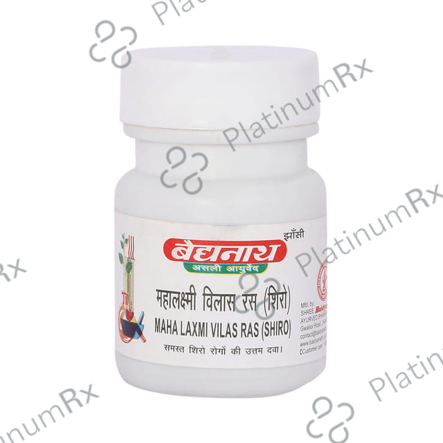 Baidyanath (Jhansi) Maha Lakshmi Vilas Ras Tablet