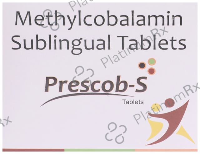 Prescob S 1500mcg Sublingual tablet 15s