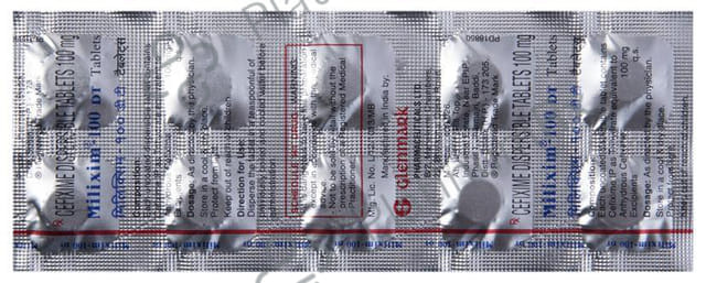 Milixim 100mg DT Tablet 10s