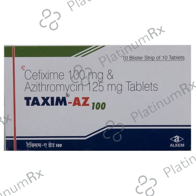 Taxim-AZ 100 Tablet