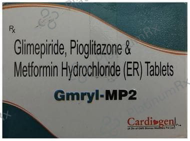 Gmryl MP 2mg Tablet ER 10s