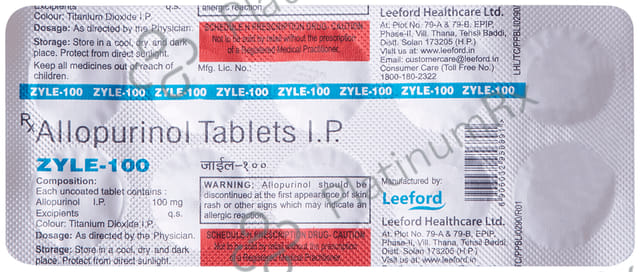 Zyle 100mg Tablet 10s