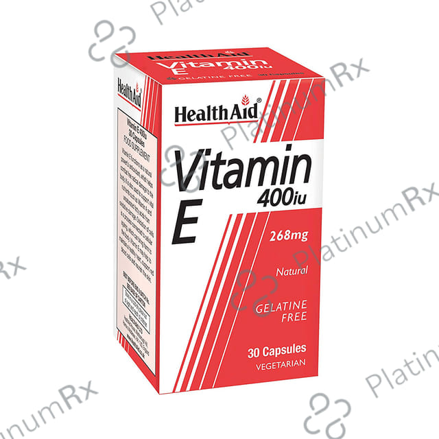 Healthaid Vitamin E 400IU Capsule 30s