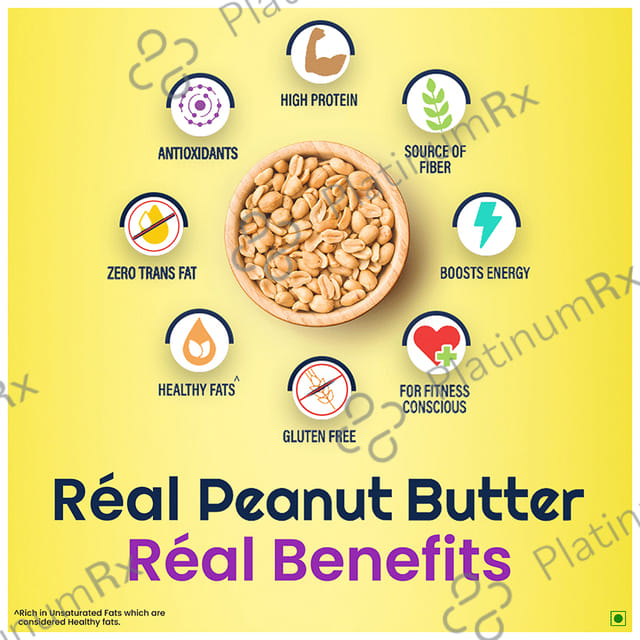 Real Health 100% Natural Peanut Butter Crunchy