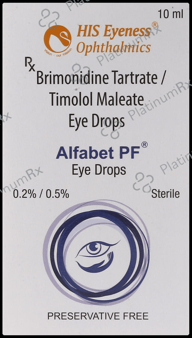 Alfabet PF Eye Drop 10ml