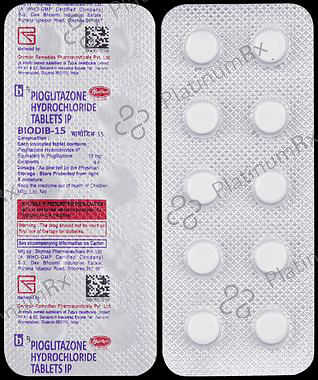 Biodib 15mg Tablet 10s