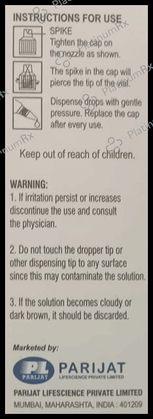 Pariflam 0.5% Eye Drop 5ml