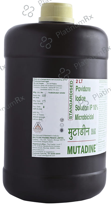 Mutadine 10% Solution 2 Solution