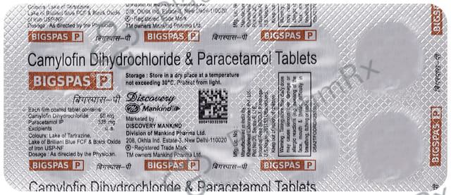 Bigspas P Tablet 50/325mg 10s
