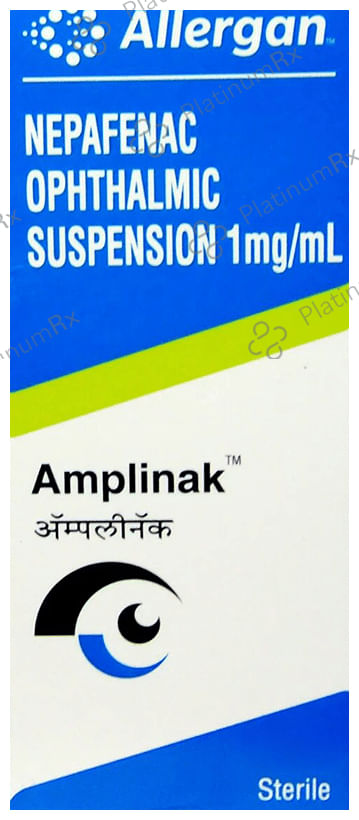 Amplinak 0.1% Ophthalmic Suspension 5ml
