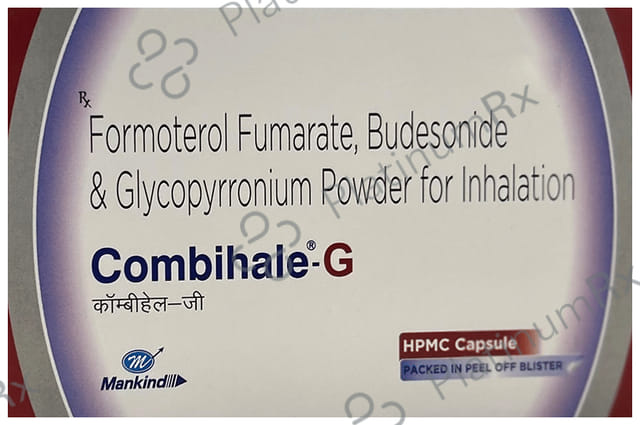Combihale G 25/12/400mcg Capsule 10s