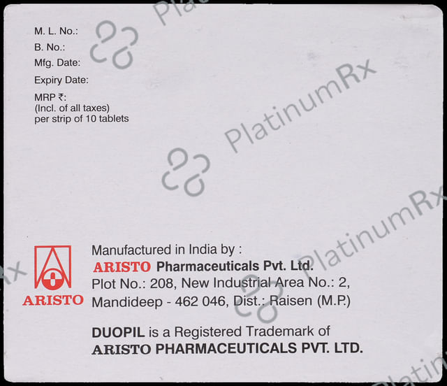 Duopil HS 1mg/850mg Tablet