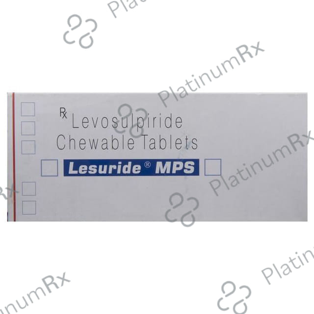 Lesuride MPS 25mg Chewable Tablet 10s
