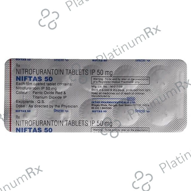 Niftas 50mg Tablet 10s