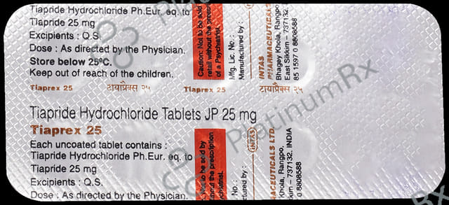 Tiaprex 25 Tablet