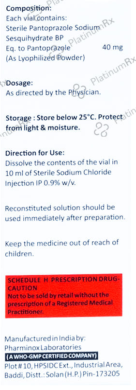 Pantocend 40mg Injection 1s