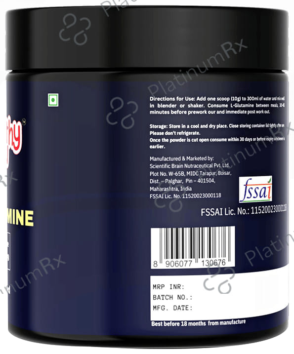 Healthy You L-Glutamime 5gm Powder Unflavored