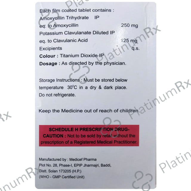 Penclav 250/125mg Tablet 10s