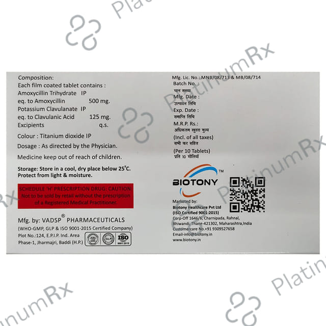 Moxbil-CV 625 Tablet