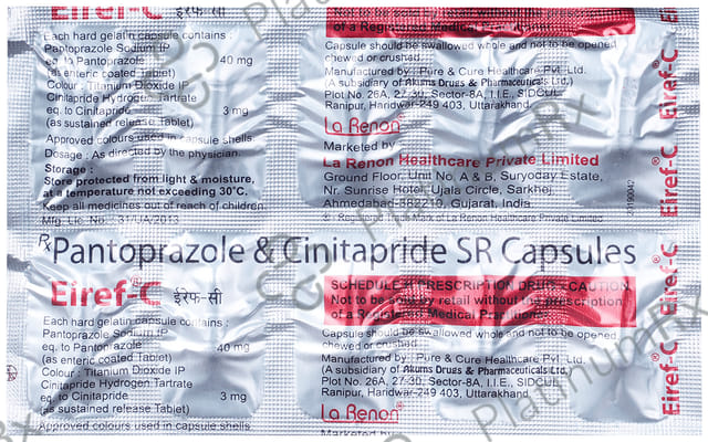 Eiref C 3/40mg Capsule SR 10s