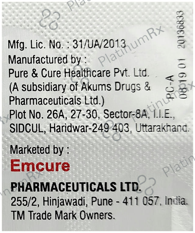 Paxotus 37.5mg Tablet PR 10s