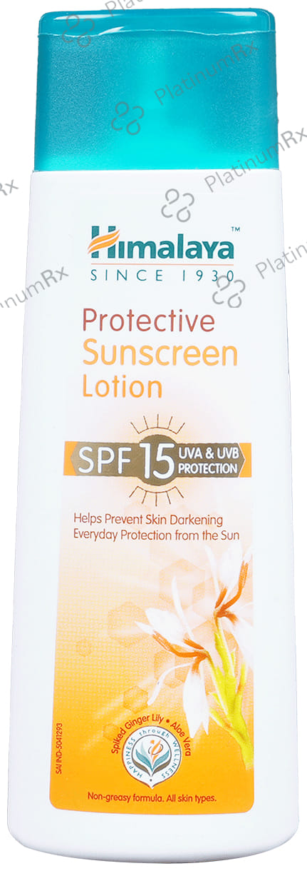 Himalaya Protective Sunscreen Lotion SPF 15 - Provides UVA/UVB Protection 100 ml
