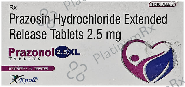 Prazonol 2.5mg Tablet XL