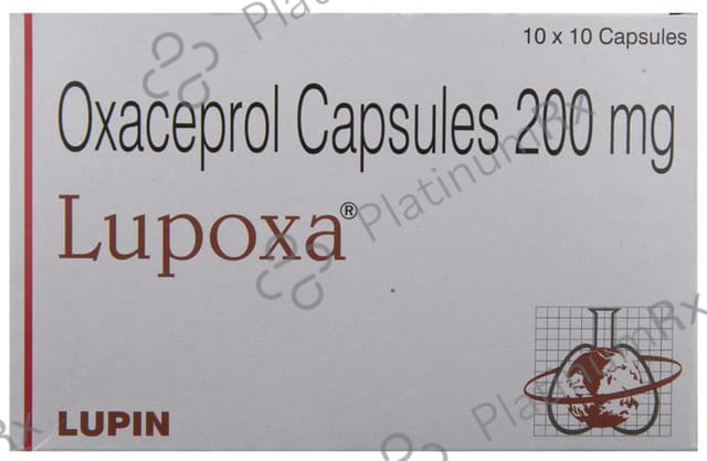Lupoxa 200mg Capsule 10s