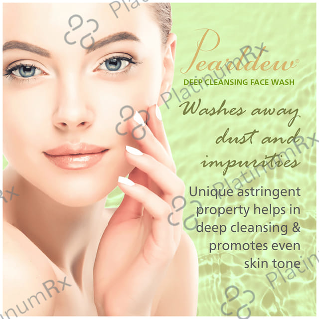 Pearldew Deep Cleansing Face Wash (100ml Each) 1 Bottle