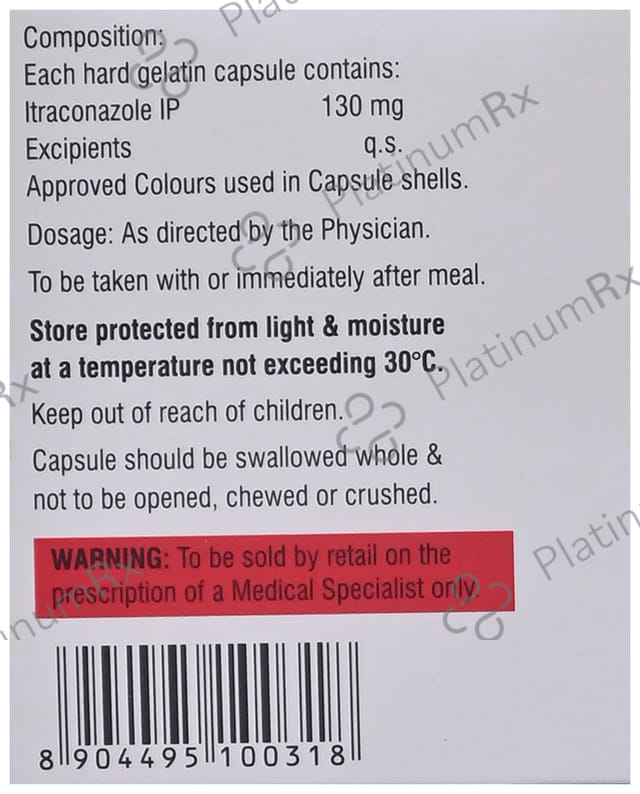 Ceastra SB 130mg Capsule