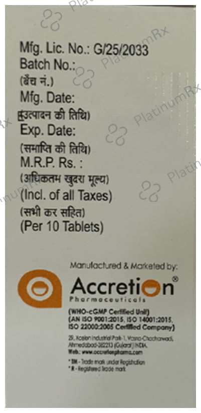 Acrecet L 5mg Tablet 10s