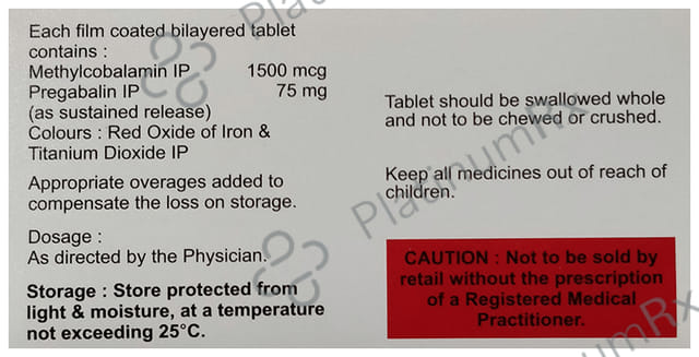 Pregacor-M Plus Tablet SR