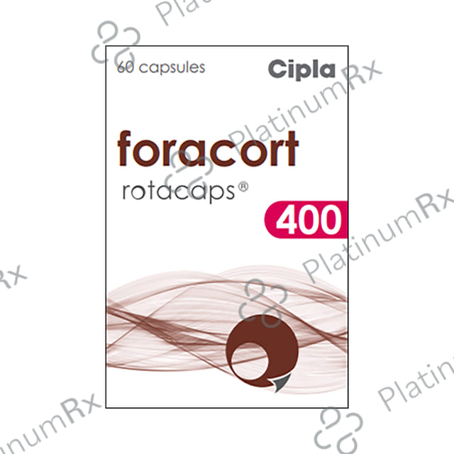 Foracort 400/6mcg Rotacap 60s
