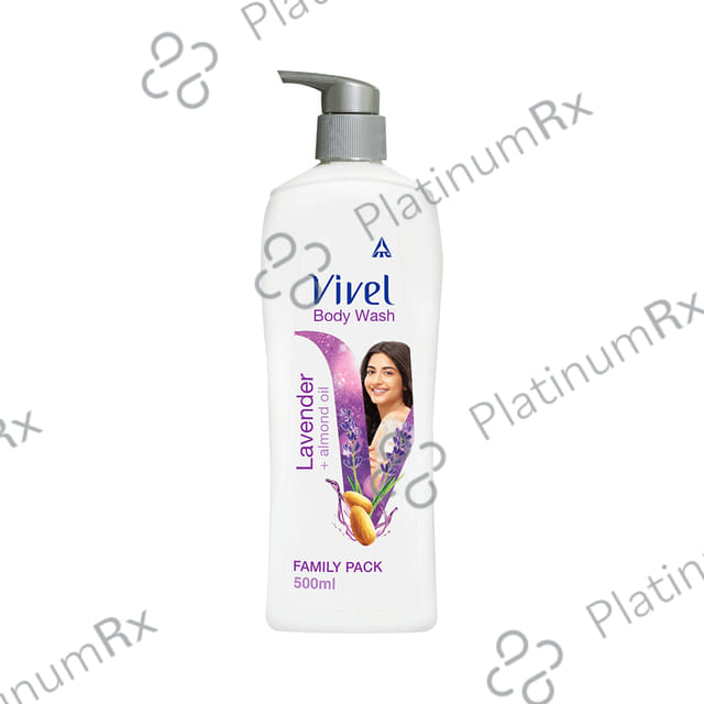 Vivel Lavender + Almond Oil Family Pack Body Wash