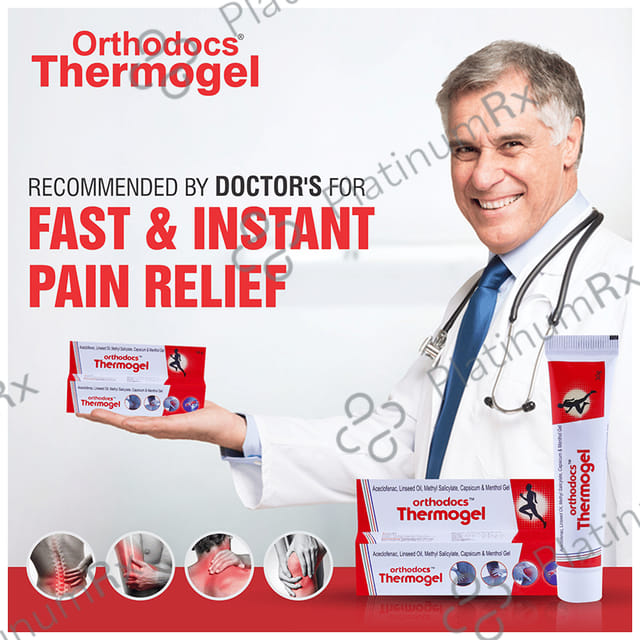 Orthodocs Thermogel for Muscle, Joint & Knee Pain (30gm Each)