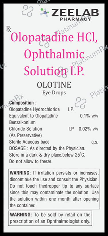 Olotine 0.1% Eye Drop