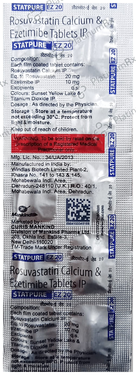 Statpure Ez 10/20mg Tablet 10s