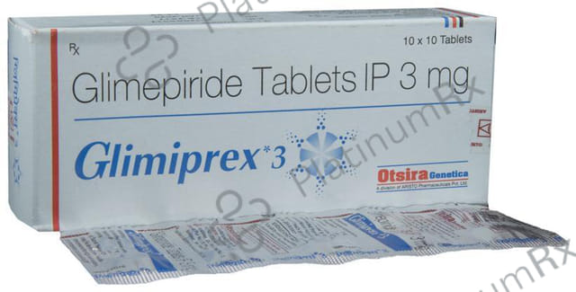 Glimiprex 3mg Tablet 10s