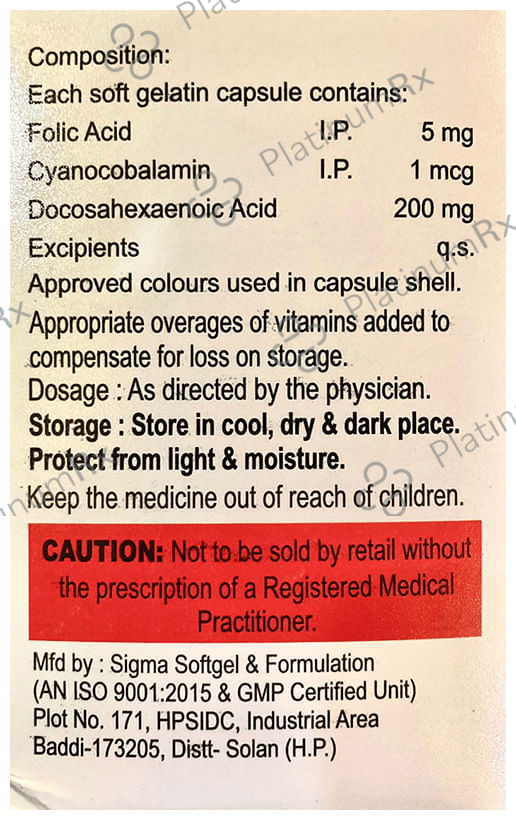 Fo B Do Softgel Capsule