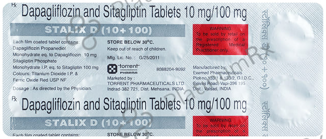 Stalix D 10/100mg Tablet 10s