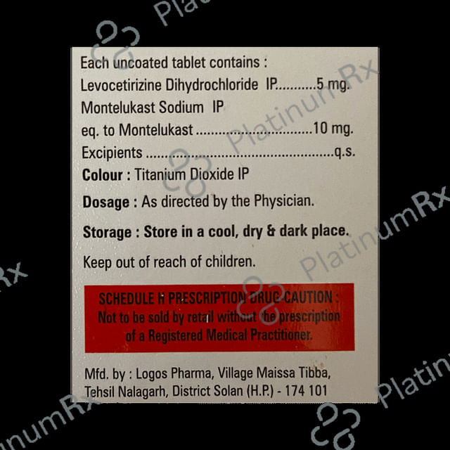 Unika-LC 5mg/10mg Tablet