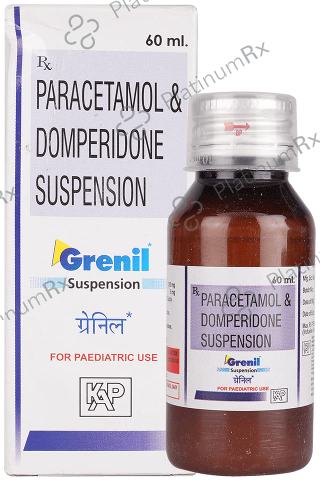 Grenil 5/250mg Suspension 60ml